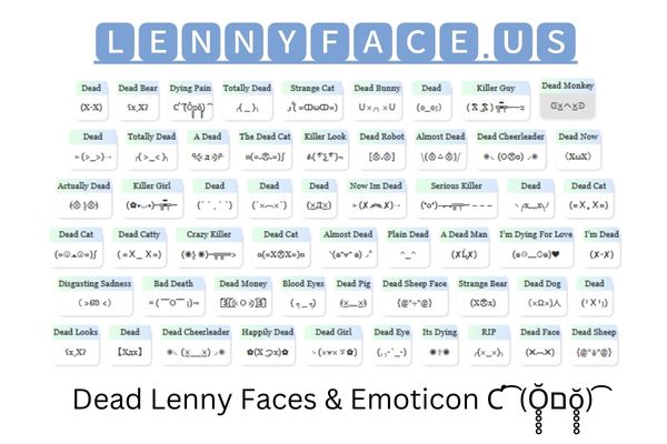 Dead Lenny Faces & Emoticon Ƈ ͡ (Ŏ̥̥̥̥םŏ̥̥̥̥) ͡